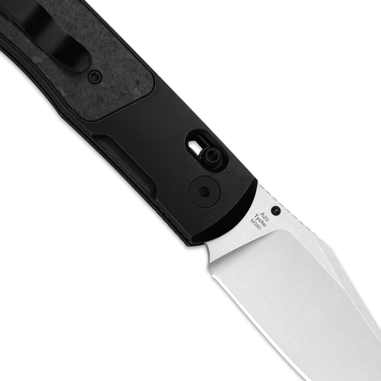 Tycho | M390 | Titanium & Carbon Fiber | KizerB™ 4761A4