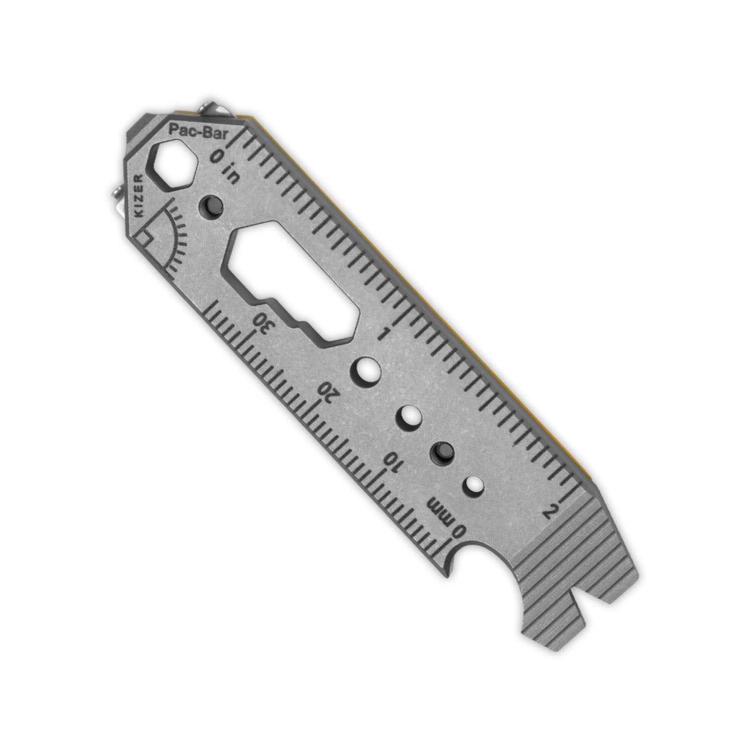Kizer Titanium & G10 EDC Multi-Functional Tools Orange Pac-Bar