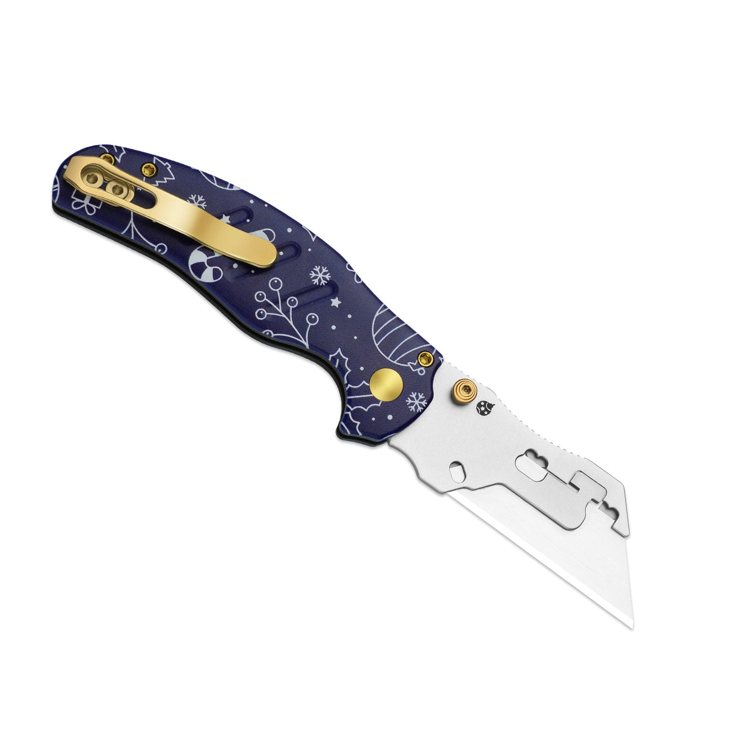 Merry Christmas | Sheepdog® C01C 2.9 | Kizer Button Liner Lock™ | Utility Knives | KizerV™ 3488.29JMC2 | Limited