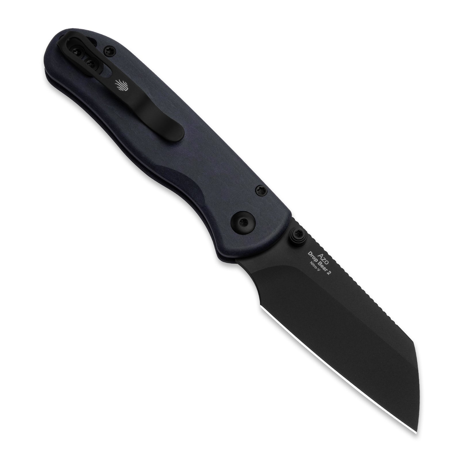 Drop Bear® 2 | Kizer Button Liner Lock™ | Nitro-V | Richlite | Matte DLC Coating | KizerV™ 3619.2CS1