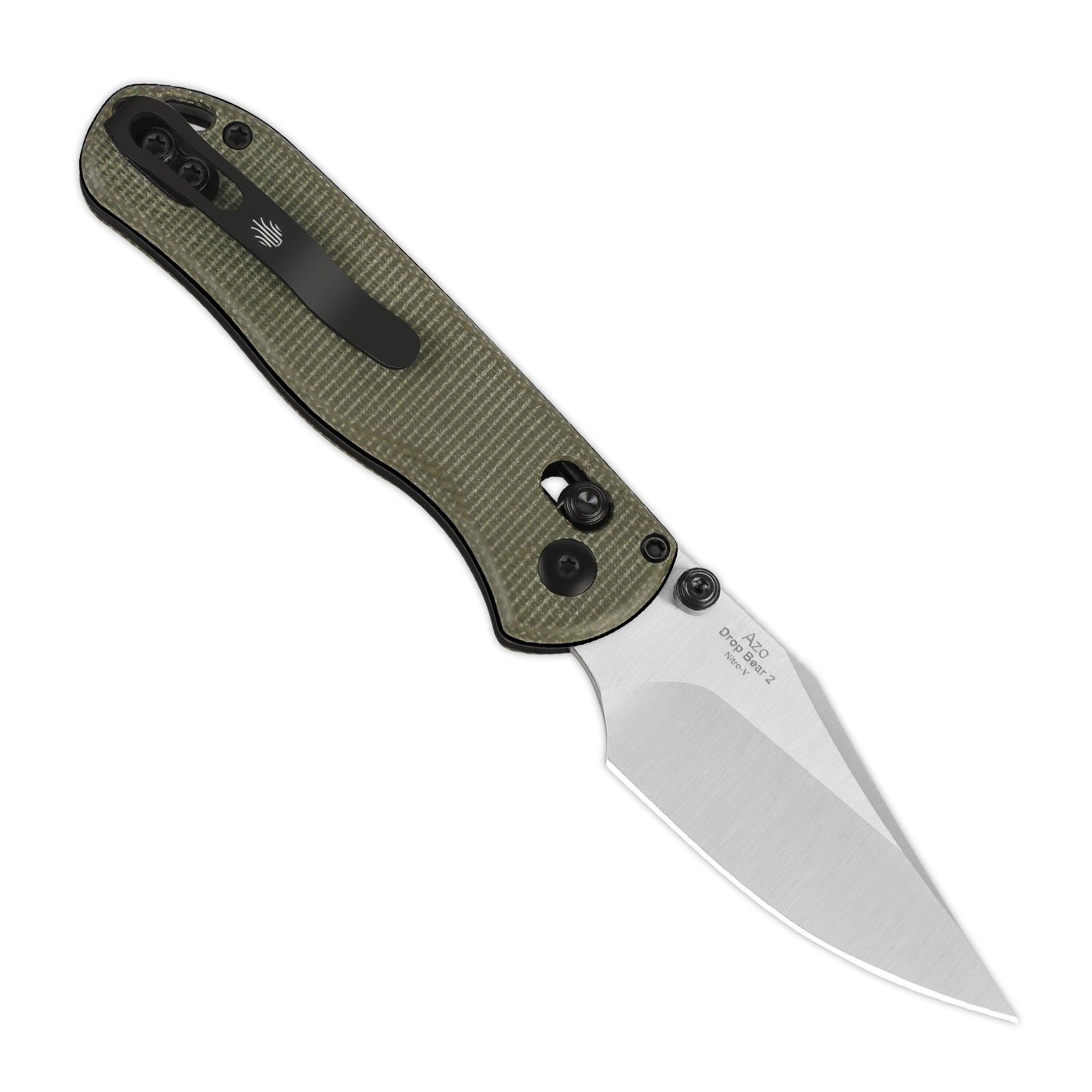 Drop Bear® 2 | Kizer Clutch Lock™ | Nitro-V | Micarta | KizerV™ 3619.2KC1