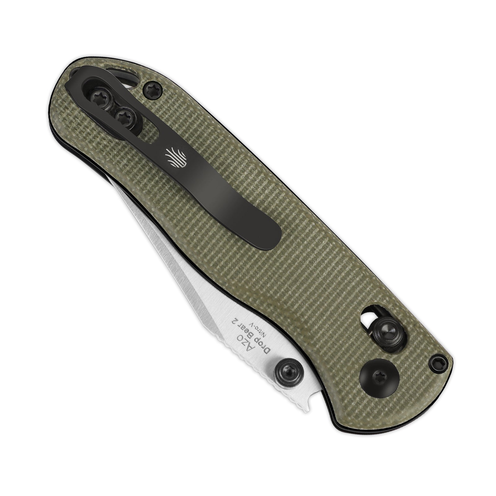 Drop Bear® 2 | Kizer Clutch Lock™ | Nitro-V | Micarta | KizerV™ 3619.2KC1