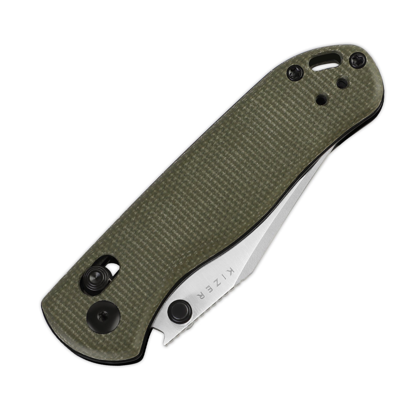 Drop Bear® 2 | Kizer Clutch Lock™ | Nitro-V | Micarta | KizerV™ 3619.2KC1