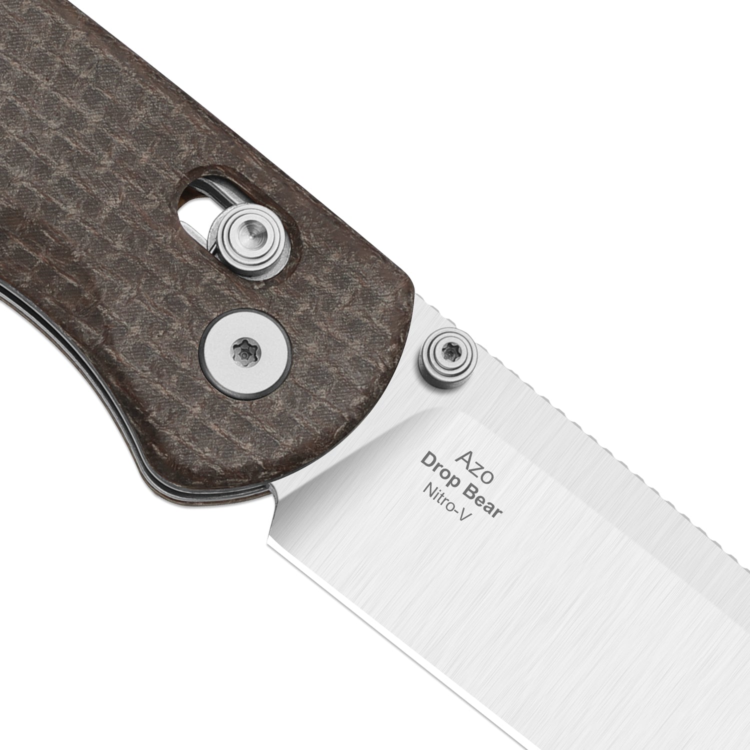 Drop Bear® | GID Canvas Micarta Handle | Kizer Clutch Lock™ | Nitro-V | KizerV™ 3619A19