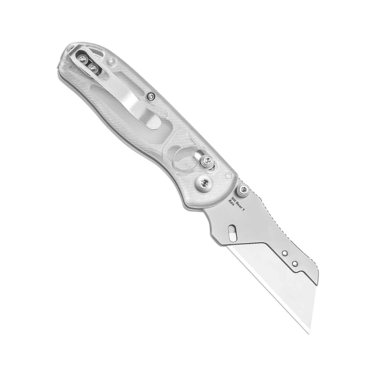 Drop Bear® Utility | Kizer Clutch Lock™ | Uti BEAR 1 | SK5 & 50Cr15MoV | Acrylic | KizerV™ 3619JA5