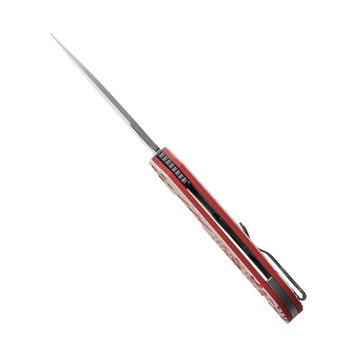 Varatas | Nitro-V | Red&White G10 Handle | KizerV™ 3637A3