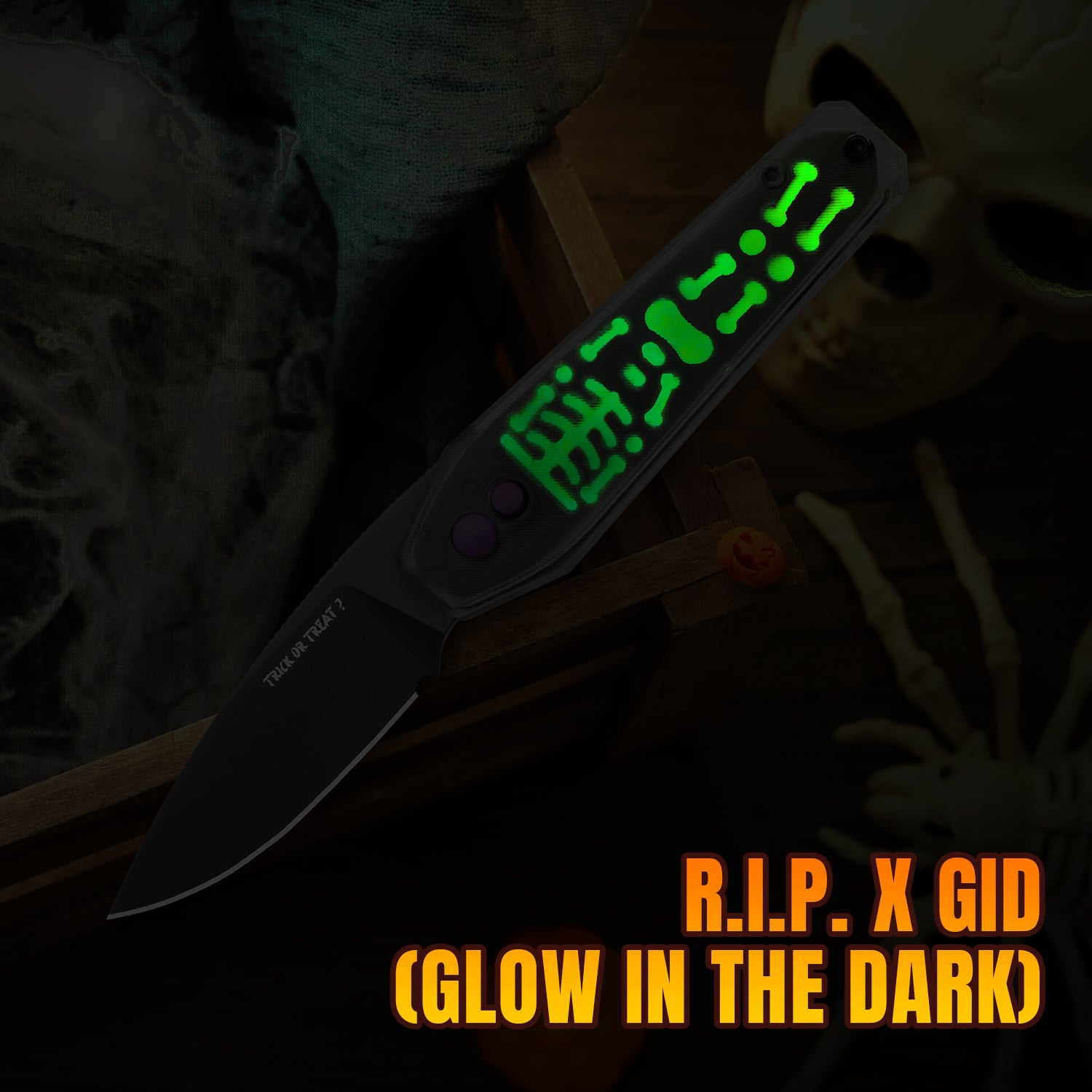 Halloween | Tomb | Nitro-V | Acrylic | Glow In The Dark | V3692HW1 | Limited