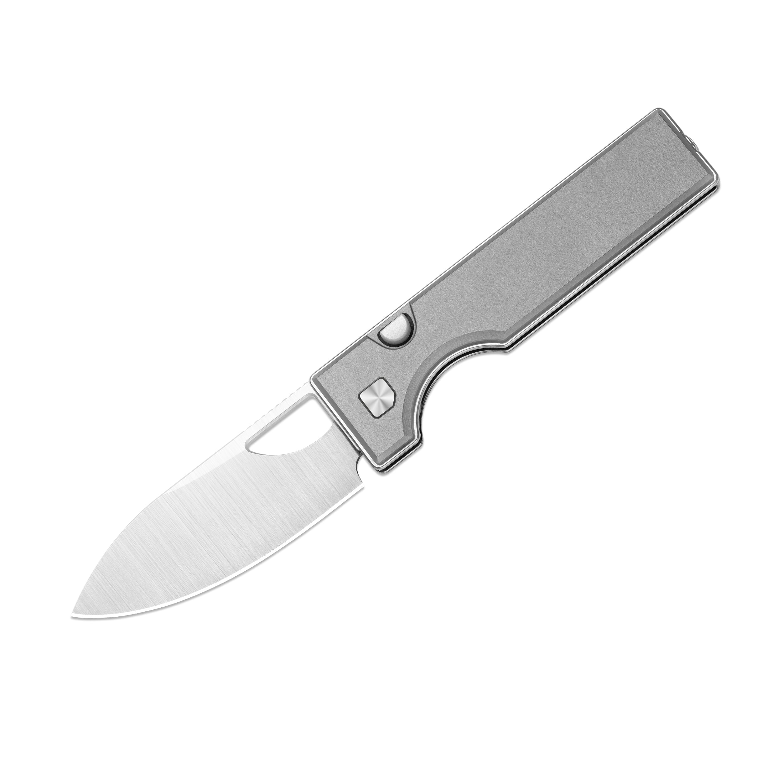 Little Ringbo | Kizer Button Liner Lock™ | Aluminum | AEB-L Satin | KizerV™ 3708A1