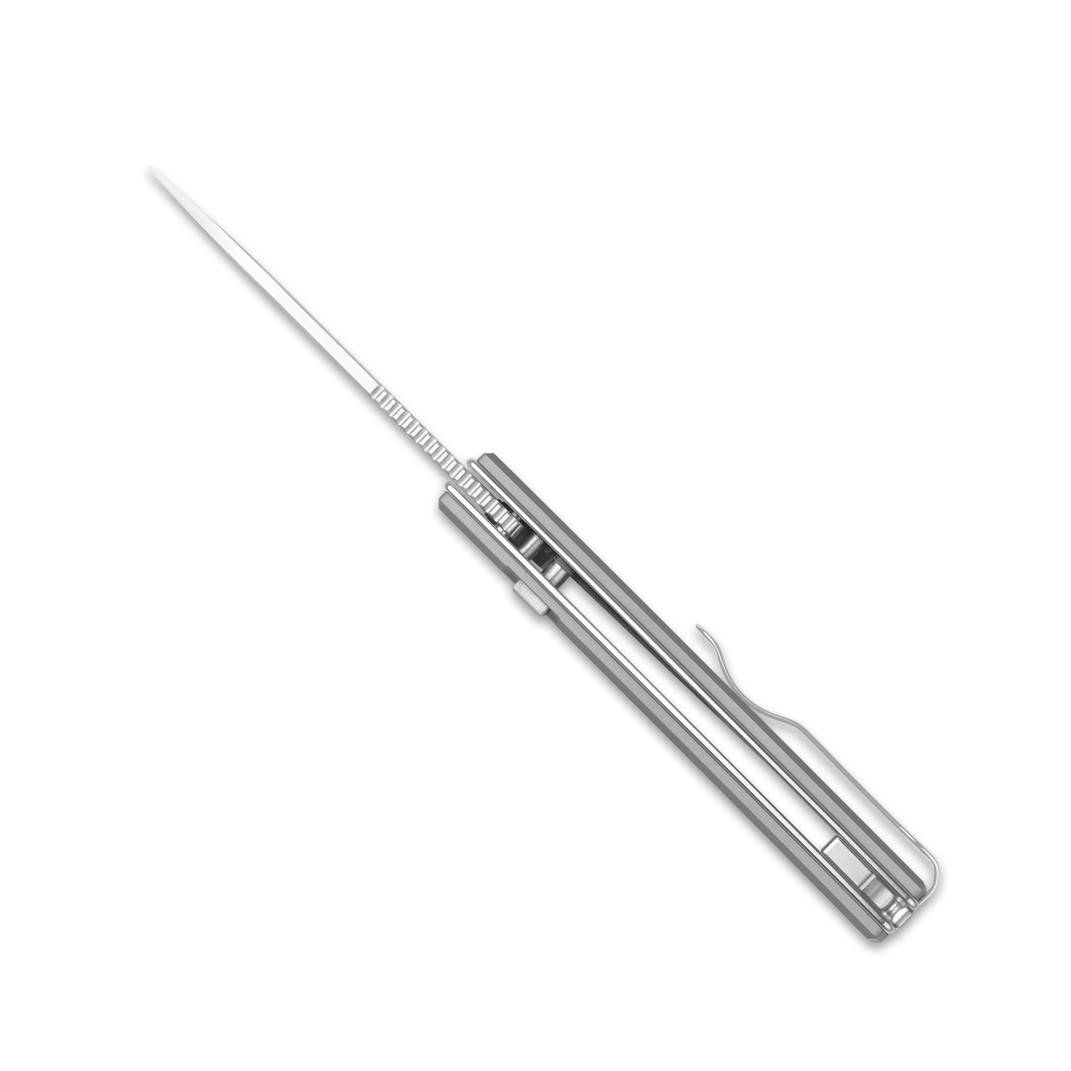 Little Ringbo | Kizer Button Liner Lock™ | Aluminum | AEB-L Satin | KizerV™ 3708A1