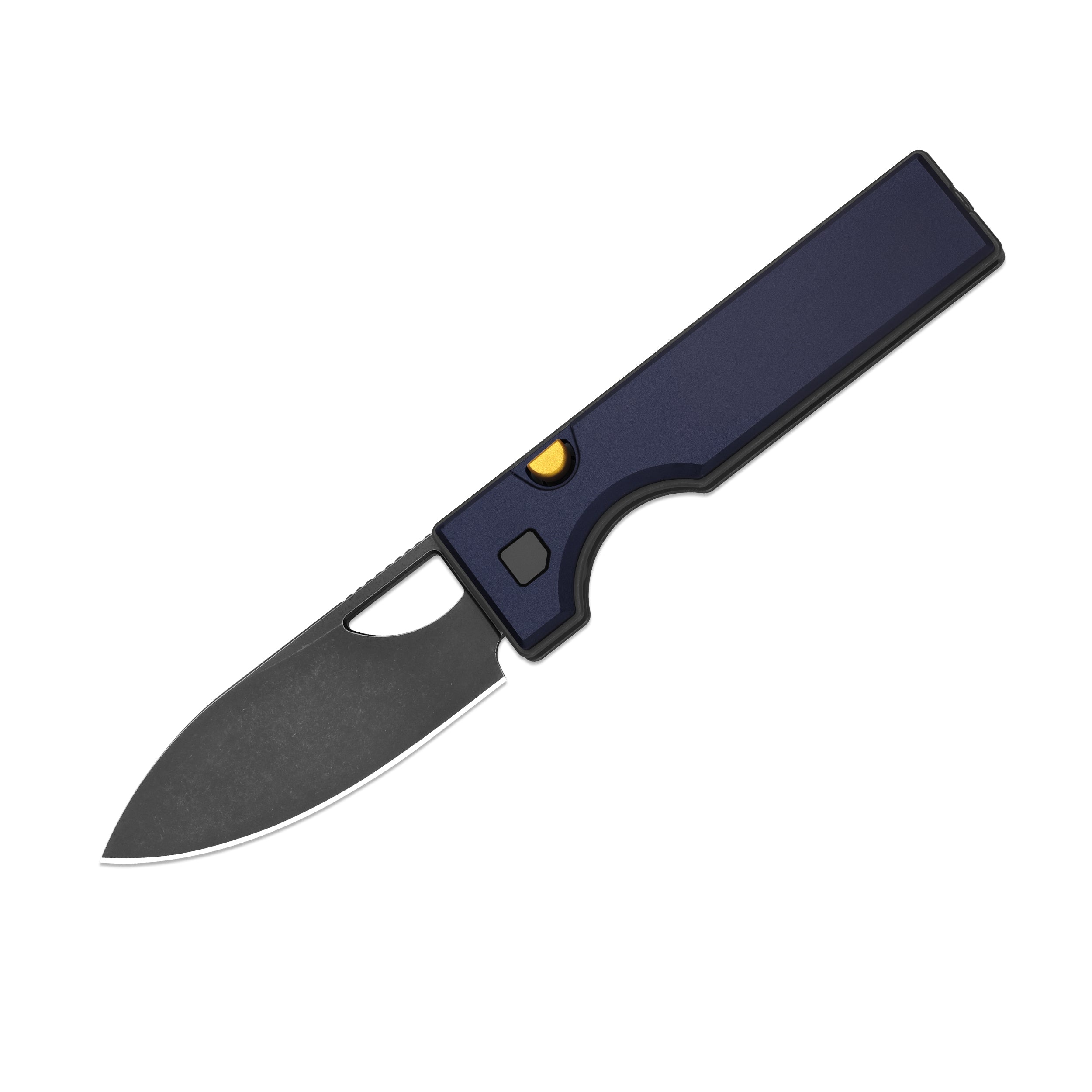 Little Ringbo | Kizer Button Liner Lock™ | Aluminum | AEB-L PVD Coating & Stonewashed | KizerV™ 3708A3