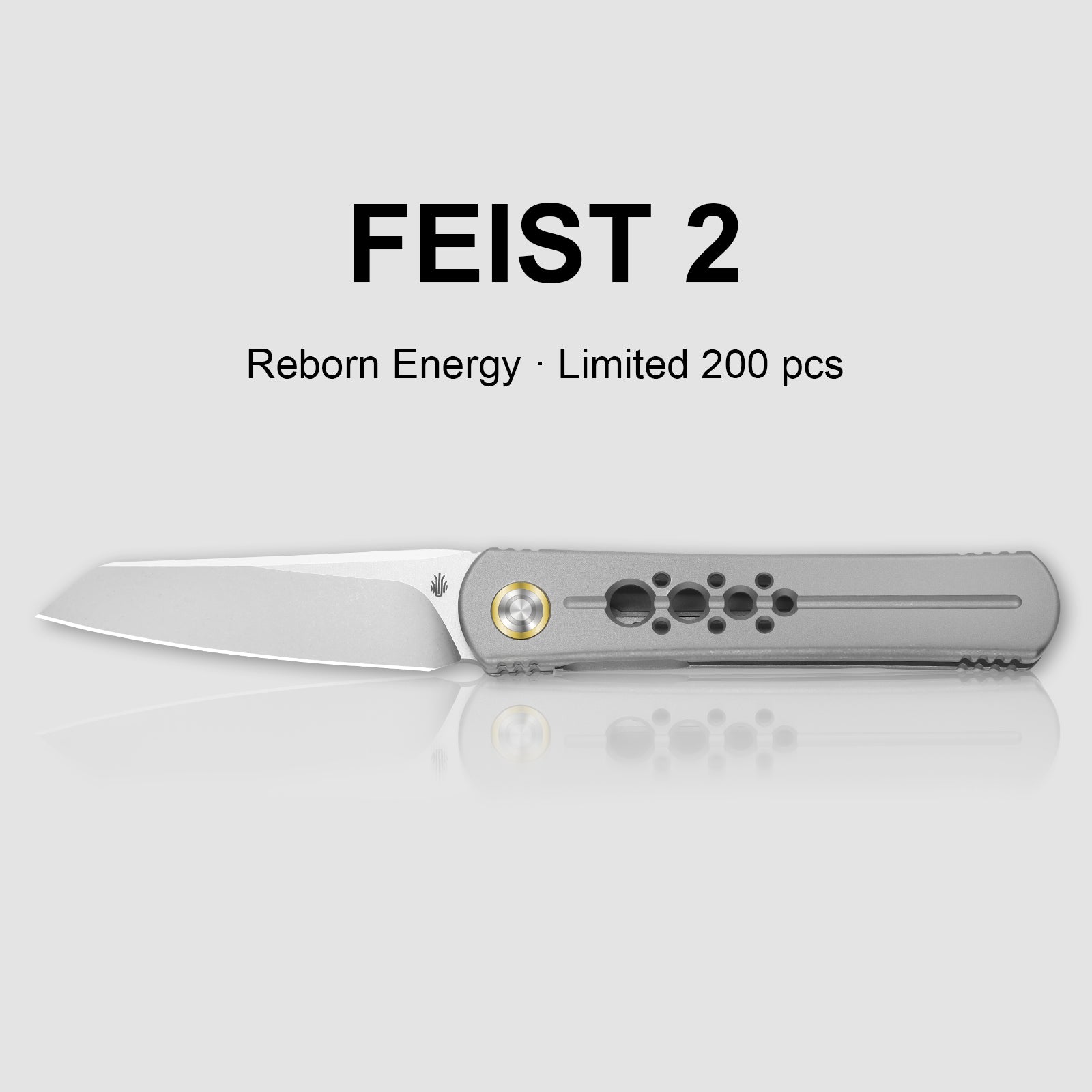 Feist 2  | M390 | Titanium | Limited | KIZERX® 3499.2A1