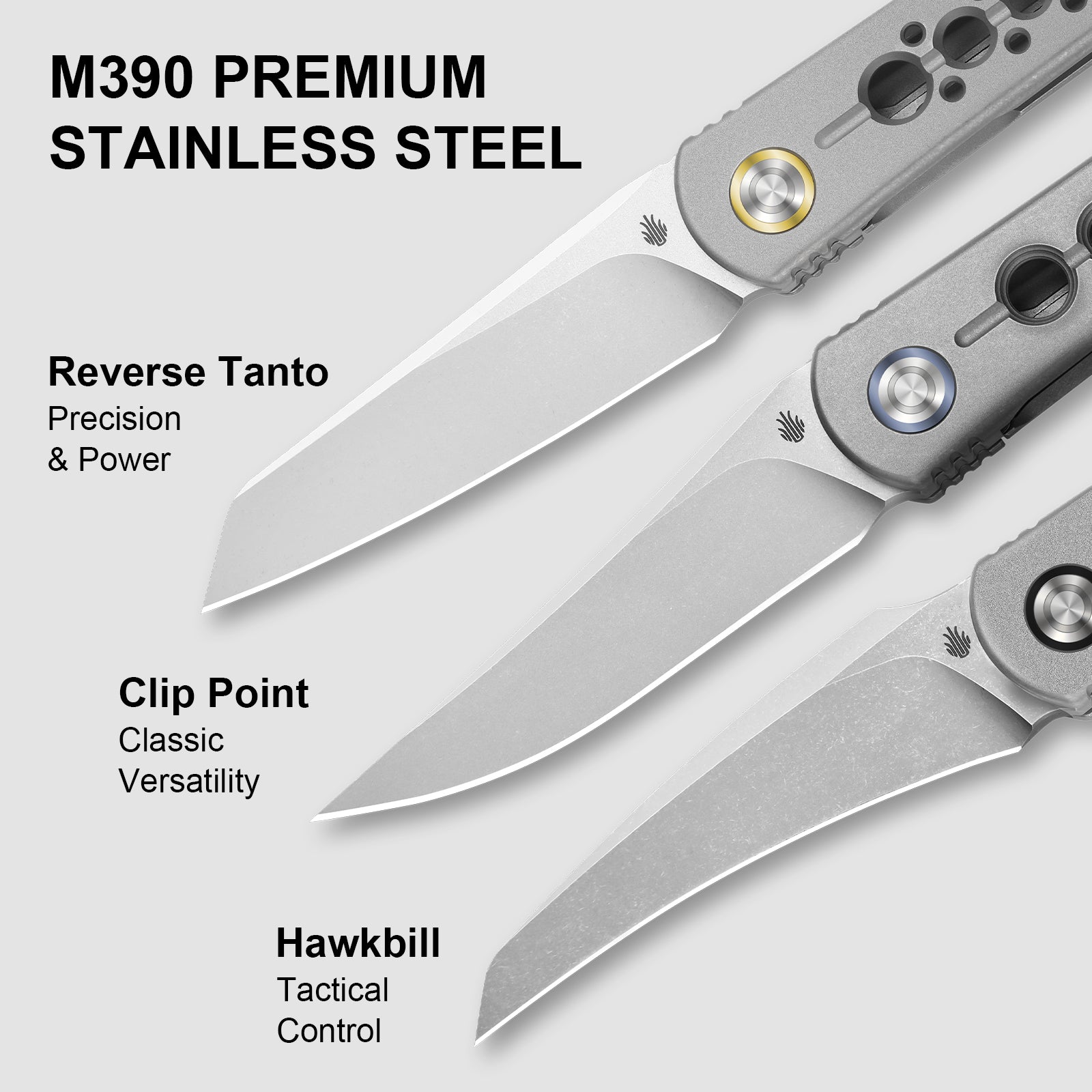 Feist 2  | M390 | Titanium | Limited | KIZERX® 3499.2A1