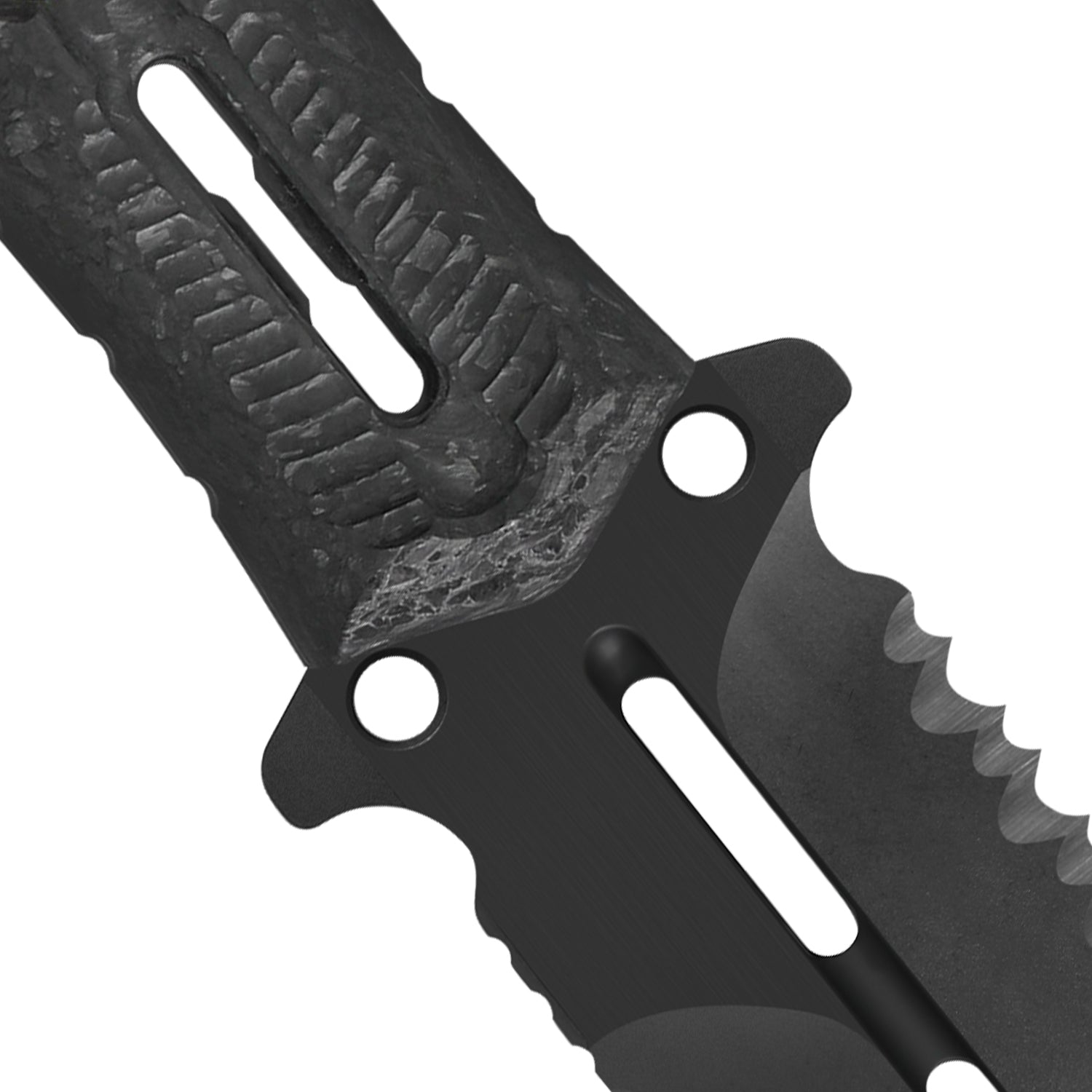 Norcross | M390 | Carbon Fiber | ZX.FB01A2 . Single Edged | KIZERX®