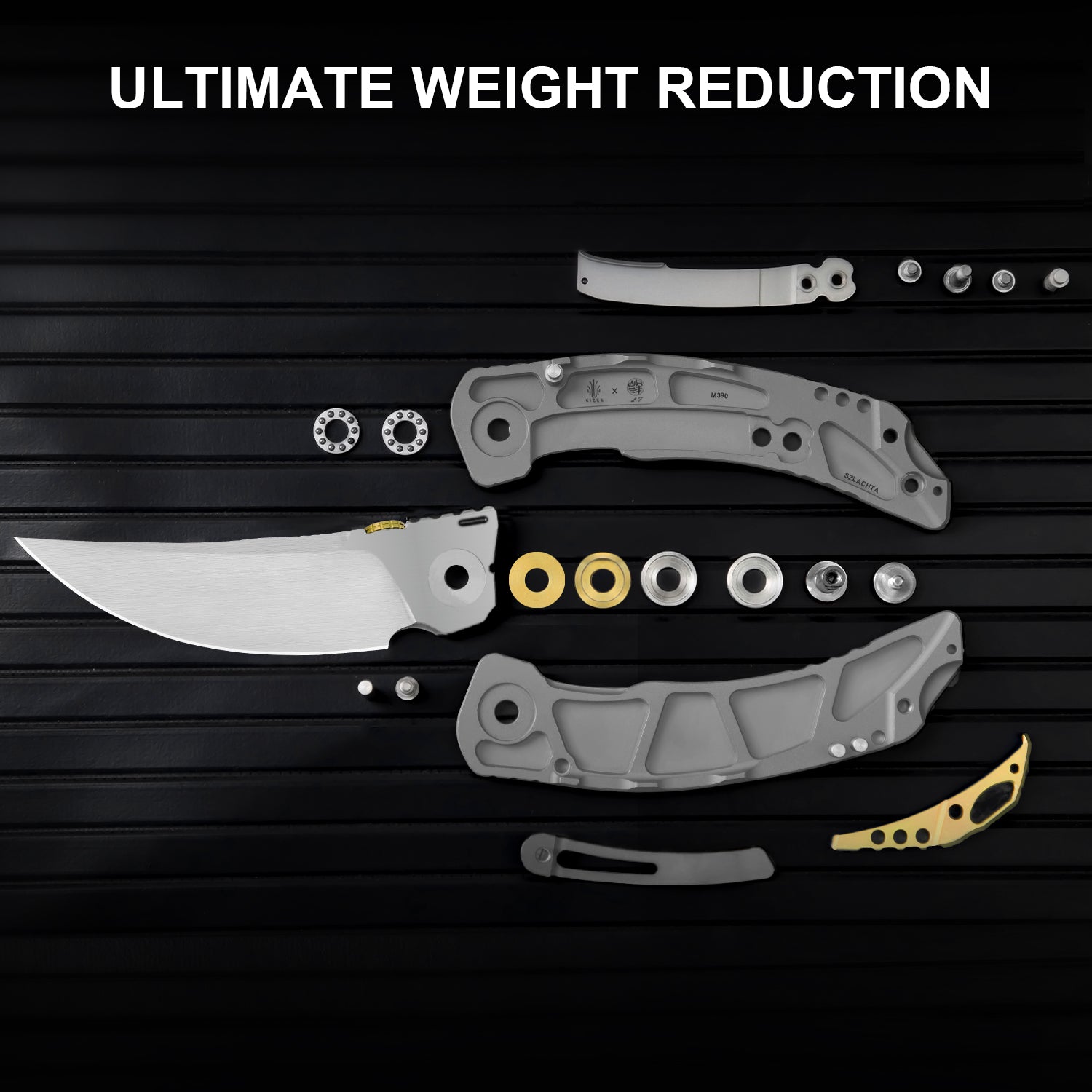 SZLACHTA | M390 | Titanium | KIZERX® FK02A2