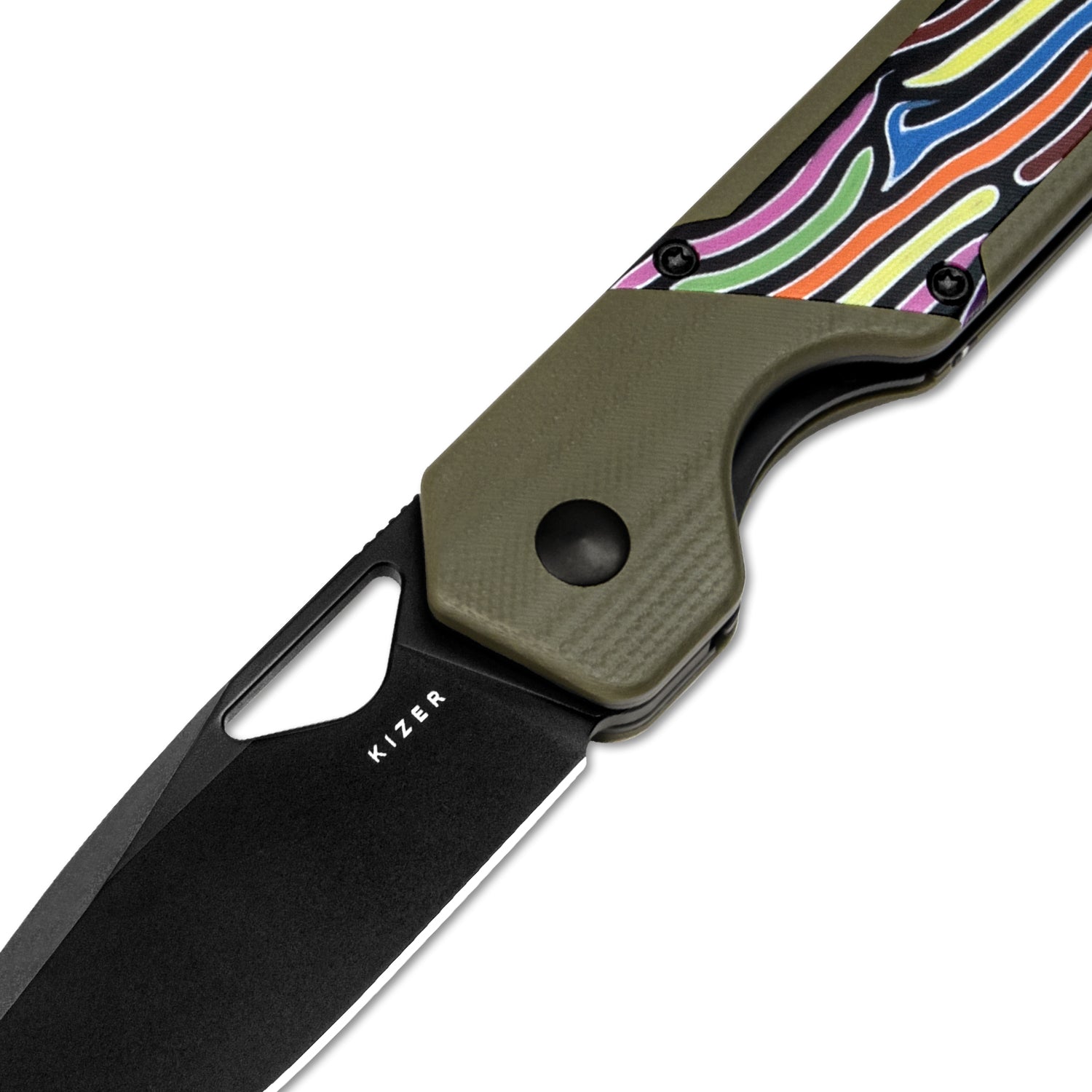 Militaw® | Nitro-V | Olive Green & Party Steamers G10 | KizerV™ 3634A3
