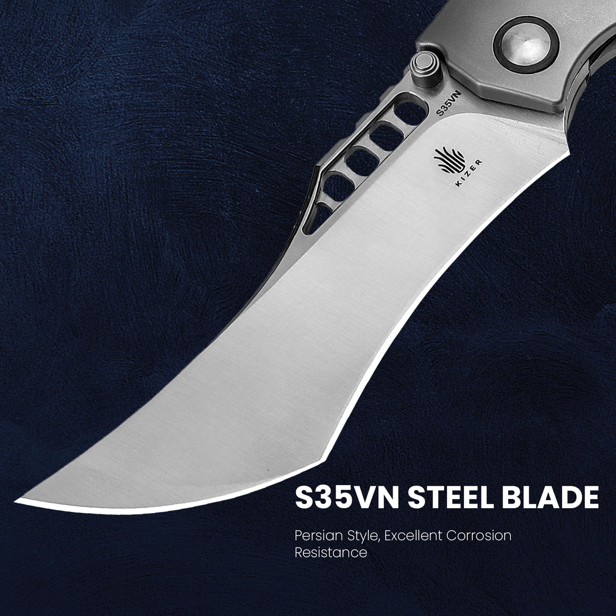 Huntsmen | S35VN | Titanium+Carbon | Ki4642A1