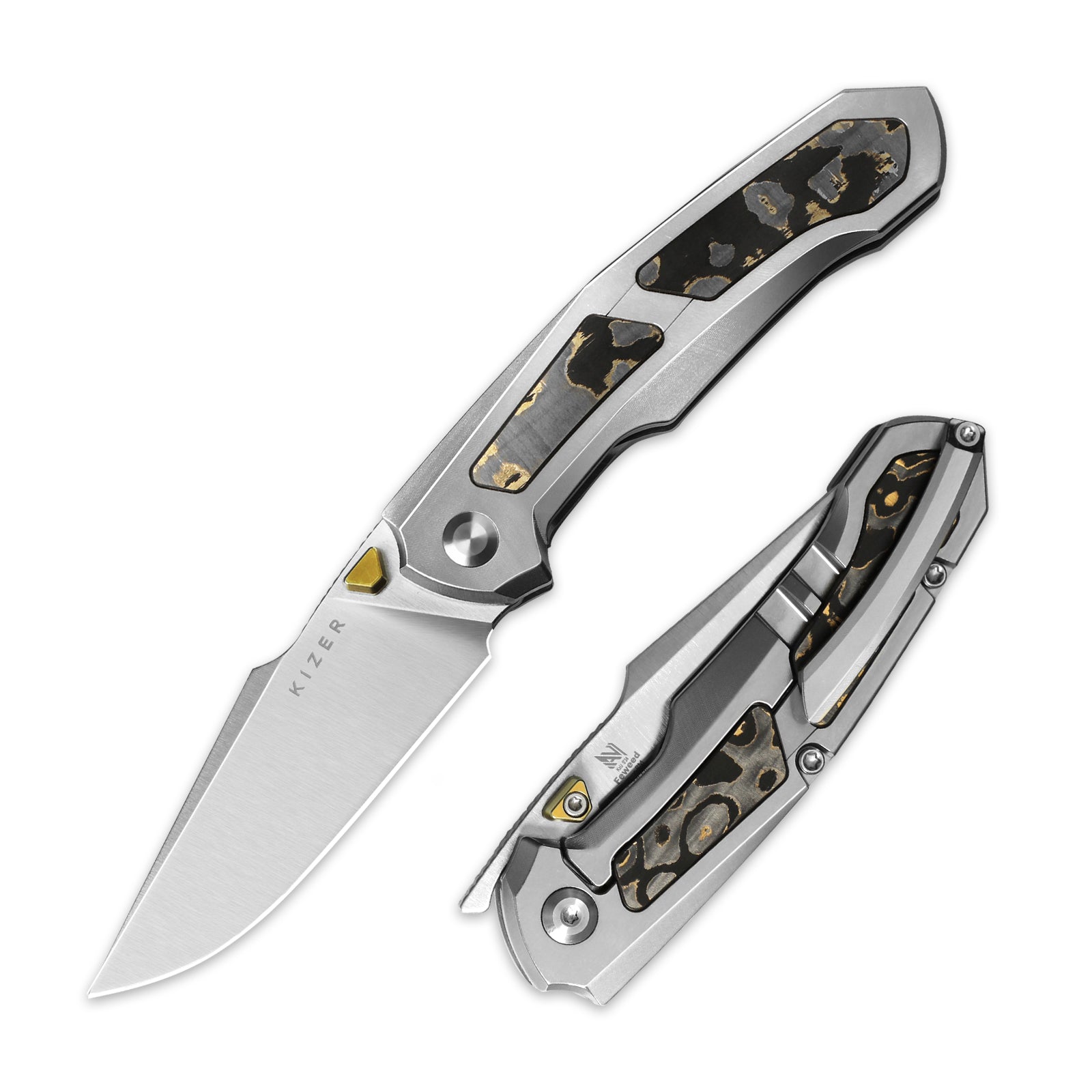 Feweed | Z.Wear PM | Titanium（Camo Carbon Gold）| KizerB™ 3694A4