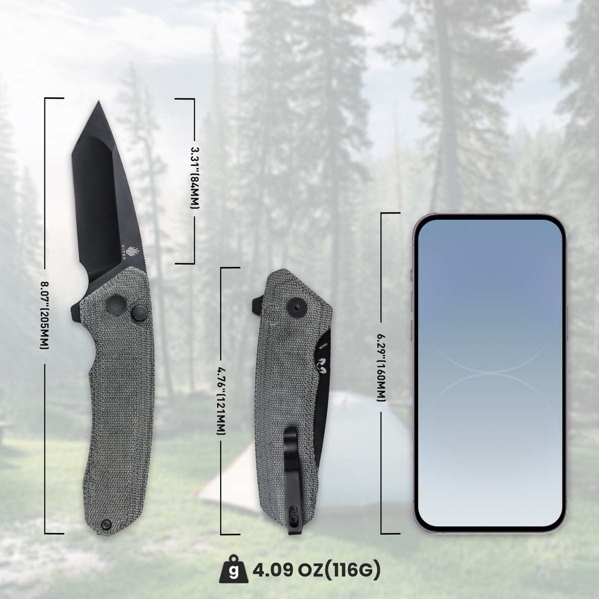 Mad Tanto | 154CM | Micarta | V4602C1
