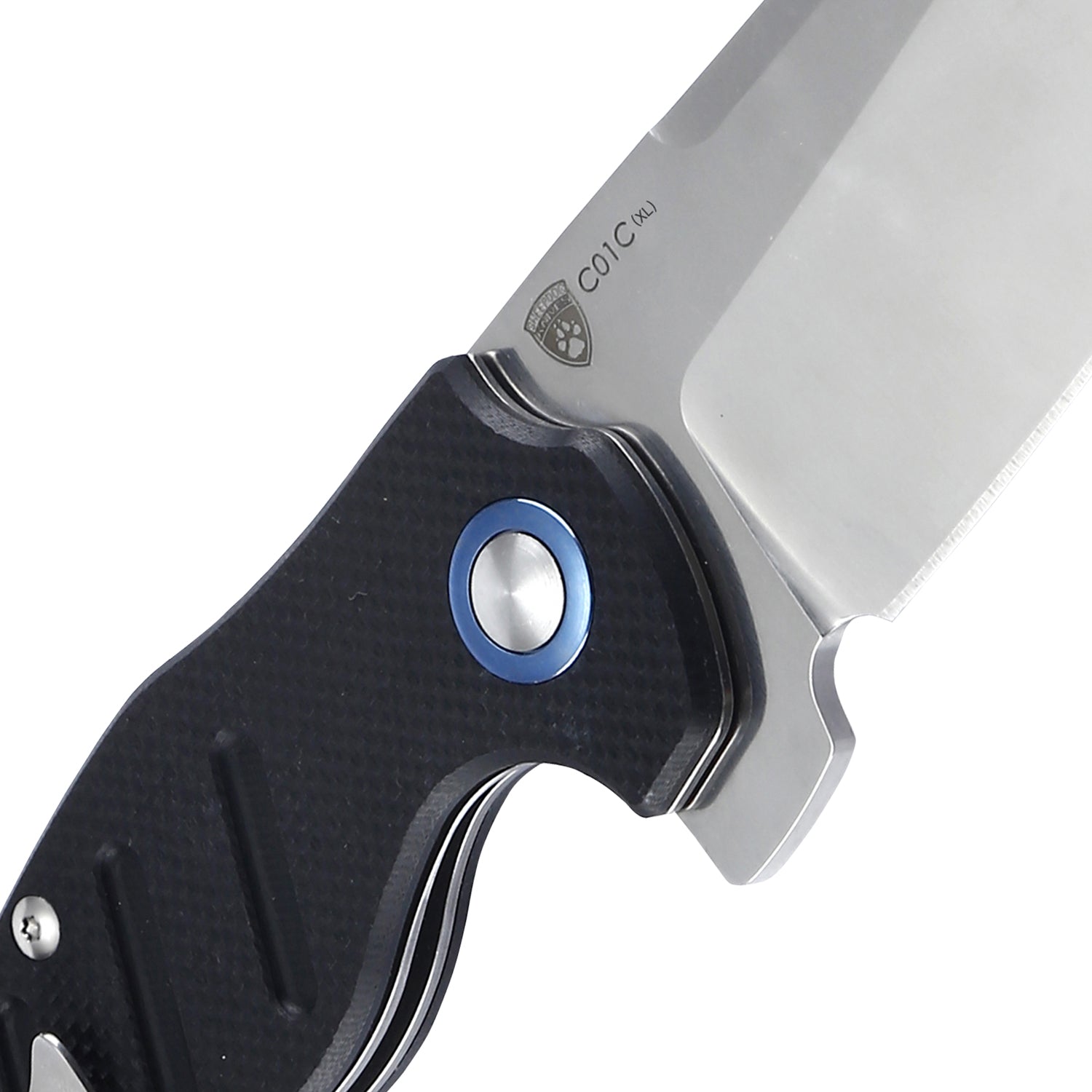 Kizer Sheepdog C01c XL  G-10 Black V5488C1 (3.94" Satin)
