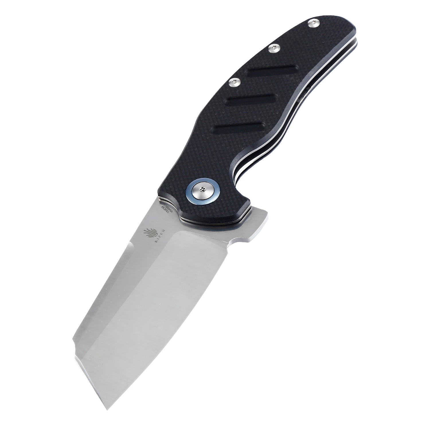 Kizer Sheepdog C01c XL  G-10 Black V5488C1 (3.94" Satin)