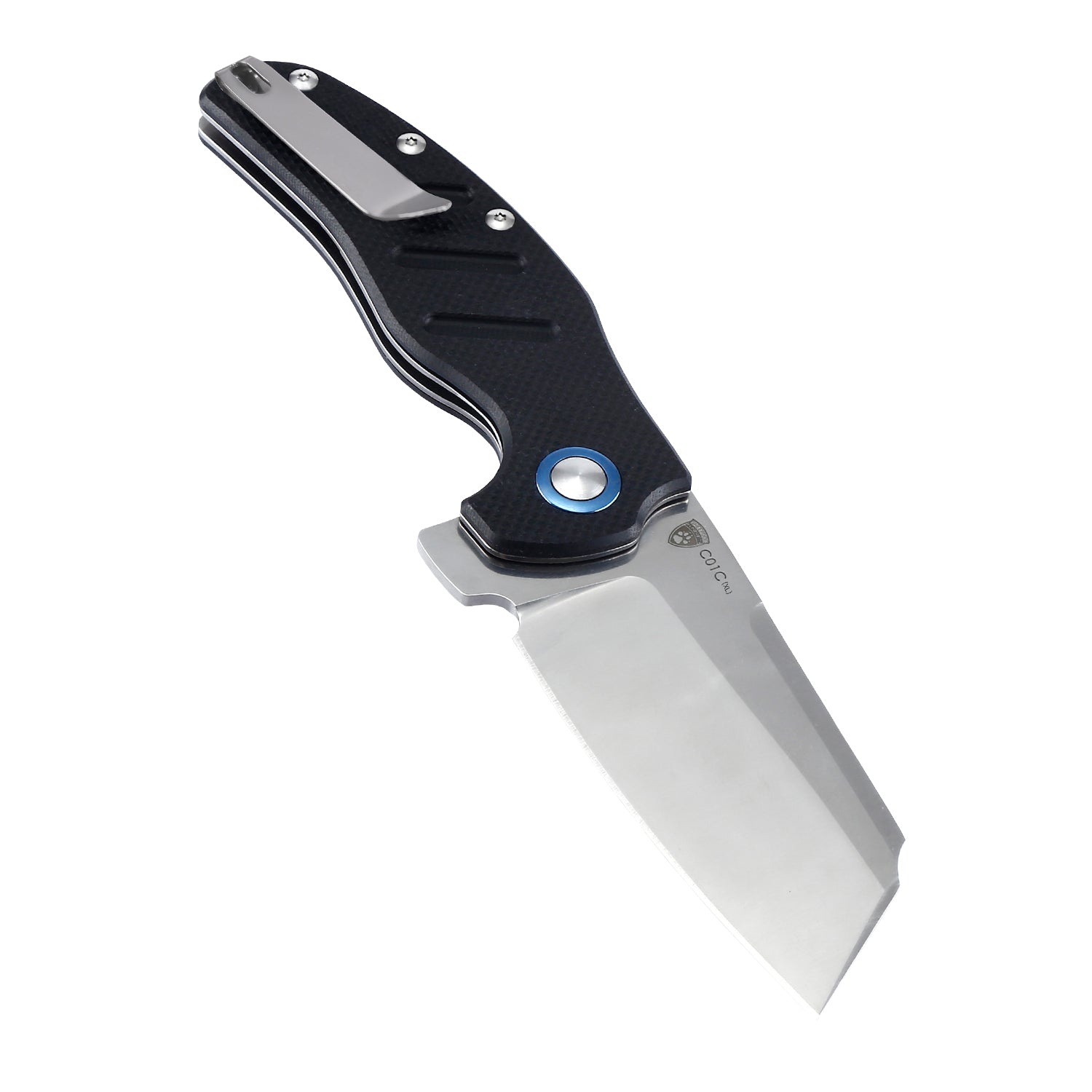 Kizer Sheepdog C01c XL  G-10 Black V5488C1 (3.94" Satin)