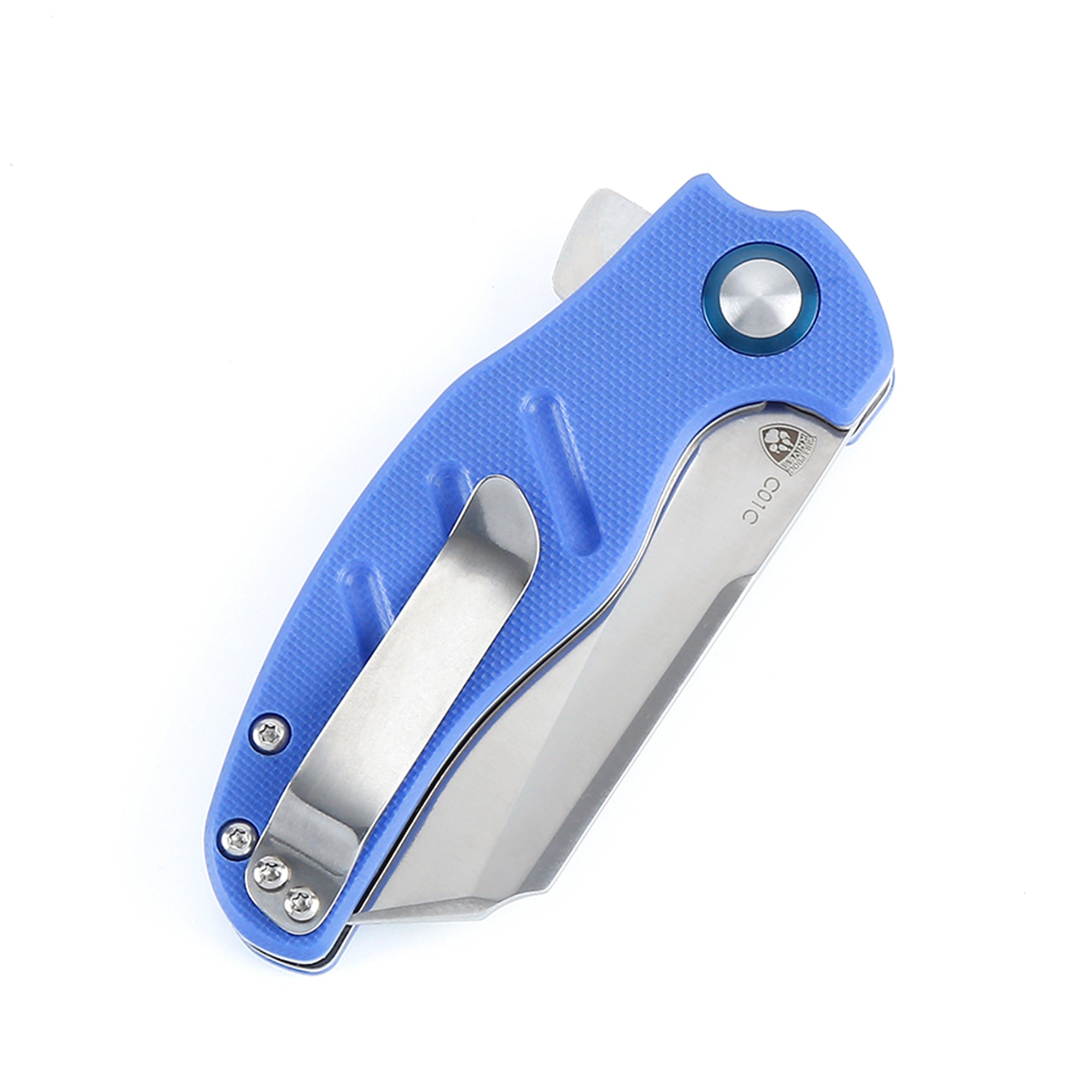 Kizer Mini Sheepdog C01c  G-10 Blue V3488C3 (2.63" Satin)
