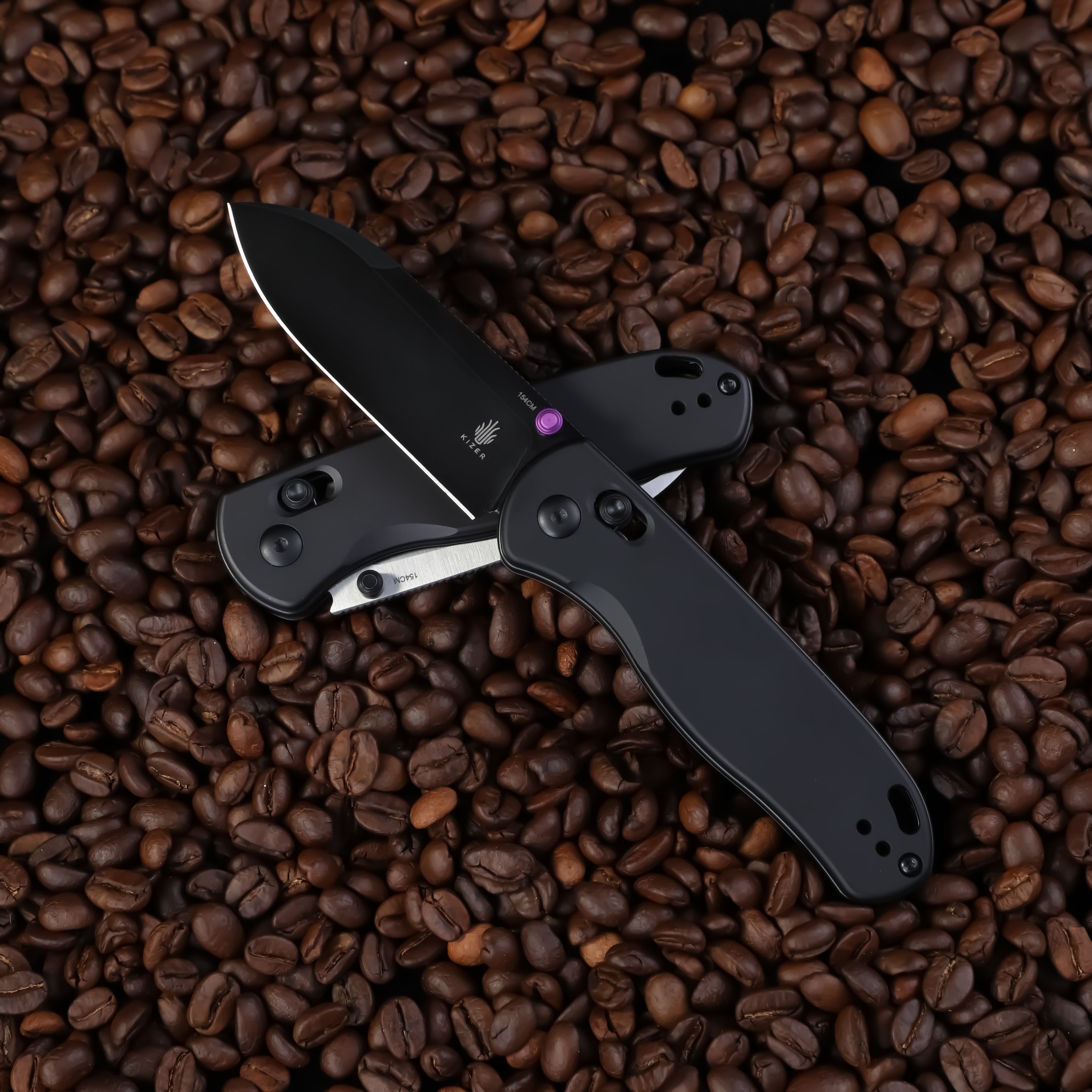 Drop Bear® | 154CM | Aluminum | KizerV™ 3619C2